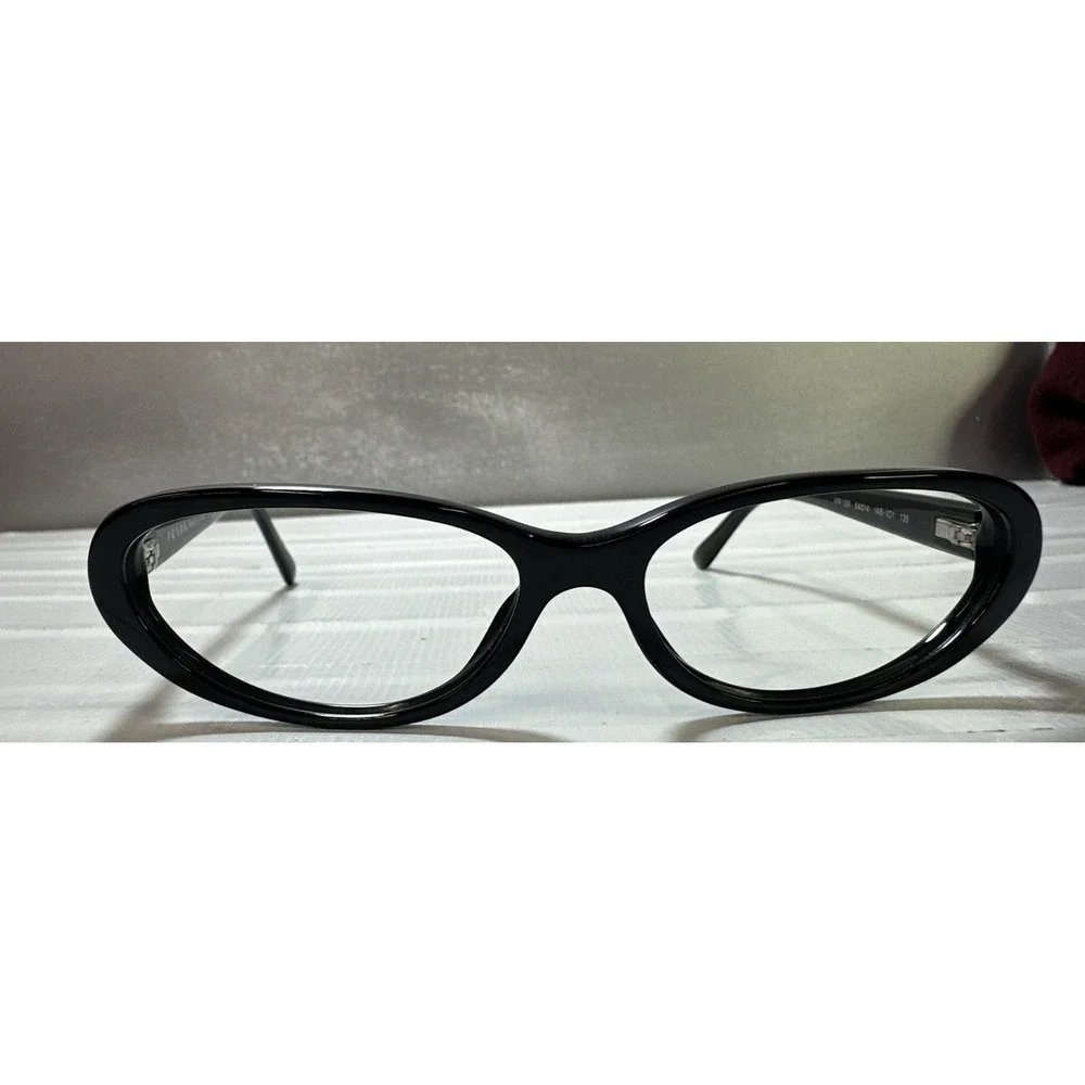 Prada VPR 15m 54-14 1ab-101  135 Black Women's Authentic (Frame Only)